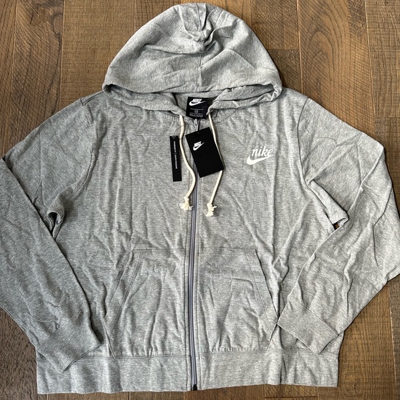 Nike Tops - Nike Lightweight Zip Hooded Top